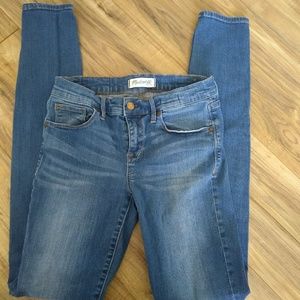 Madewell Skinny Skinny Sz 26